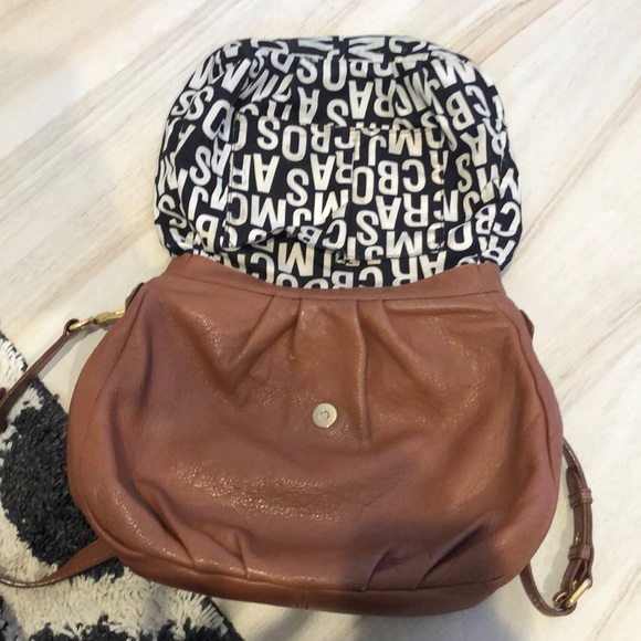 Tan/brown leather Marc Jacobs bag - Picture 5 of 8